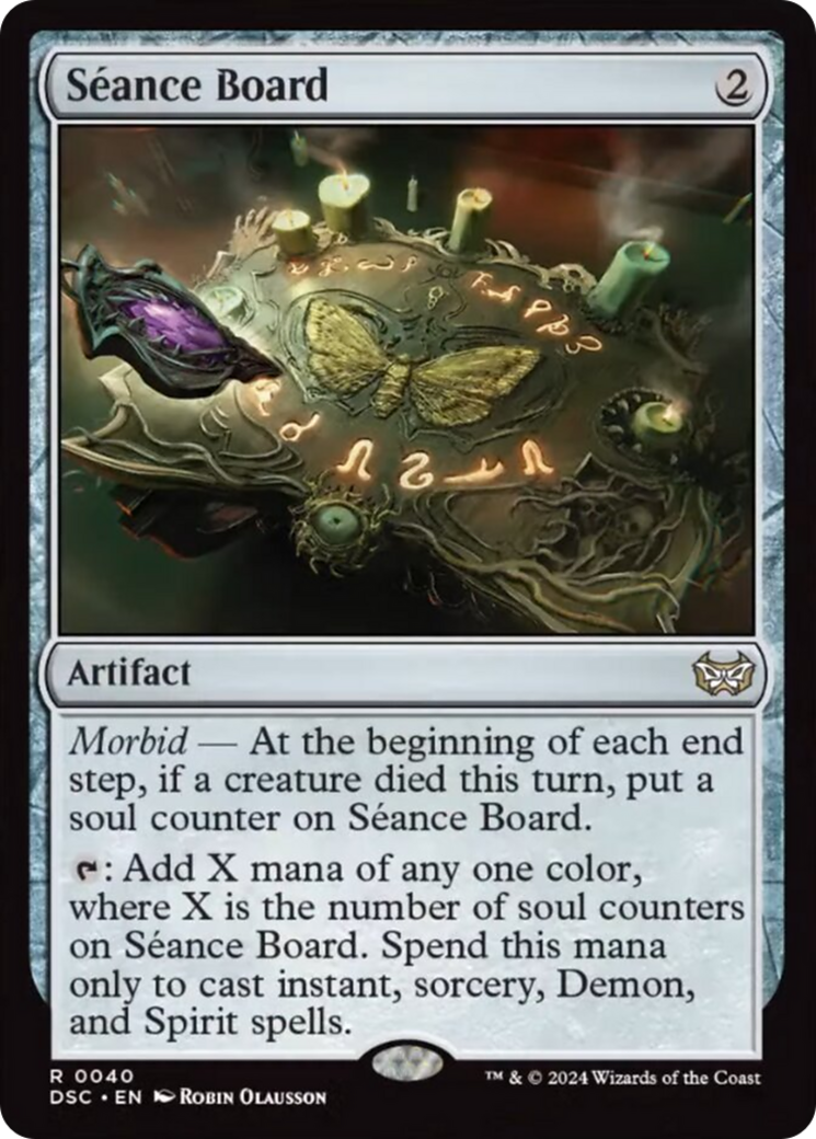 Seance Board [Duskmourn: House of Horror Commander] | Jomio and Rueliete's Cards and Comics