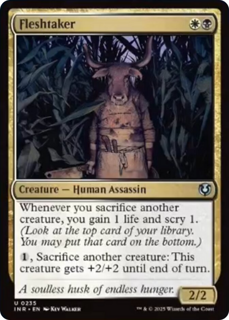 Fleshtaker [Innistrad Remastered] | Jomio and Rueliete's Cards and Comics