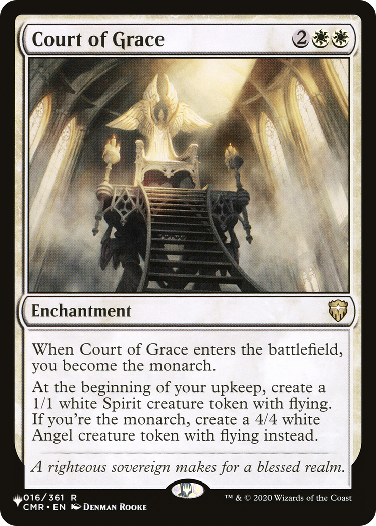 Court of Grace [The List] | Jomio and Rueliete's Cards and Comics