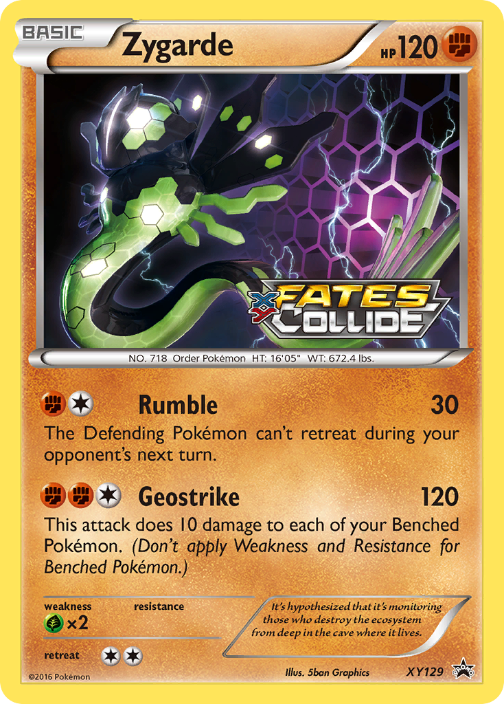 Zygarde (XY129) [XY: Black Star Promos] | Jomio and Rueliete's Cards and Comics