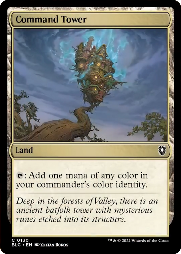 Command Tower [Bloomburrow Commander] | Jomio and Rueliete's Cards and Comics