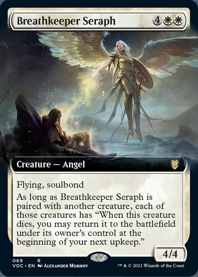 Breathkeeper Seraph (Extended Art) [Innistrad: Crimson Vow Commander] | Jomio and Rueliete's Cards and Comics