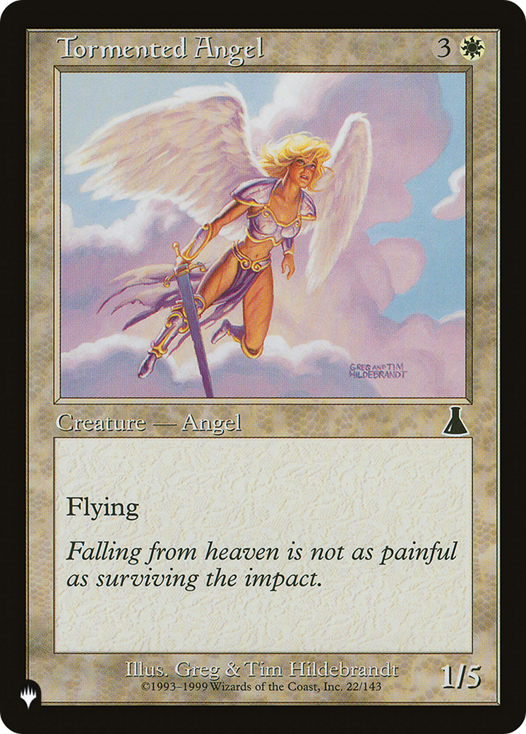 Tormented Angel [The List] | Jomio and Rueliete's Cards and Comics