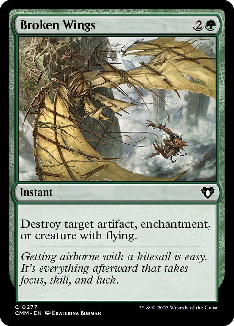 Broken Wings [Commander Masters] | Jomio and Rueliete's Cards and Comics