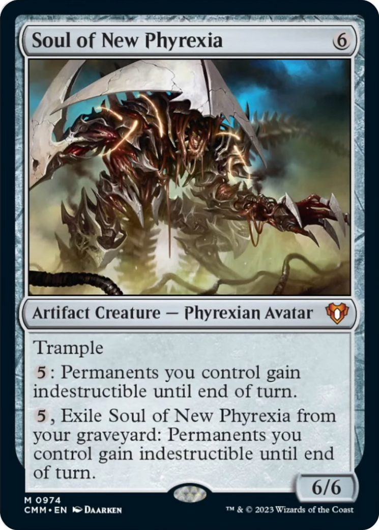 Soul of New Phyrexia [Commander Masters] | Jomio and Rueliete's Cards and Comics