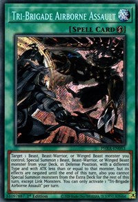 Tri-Brigade Airborne Assault [PHRA-EN053] Secret Rare | Jomio and Rueliete's Cards and Comics