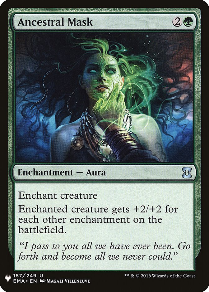 Ancestral Mask [Mystery Booster] | Jomio and Rueliete's Cards and Comics