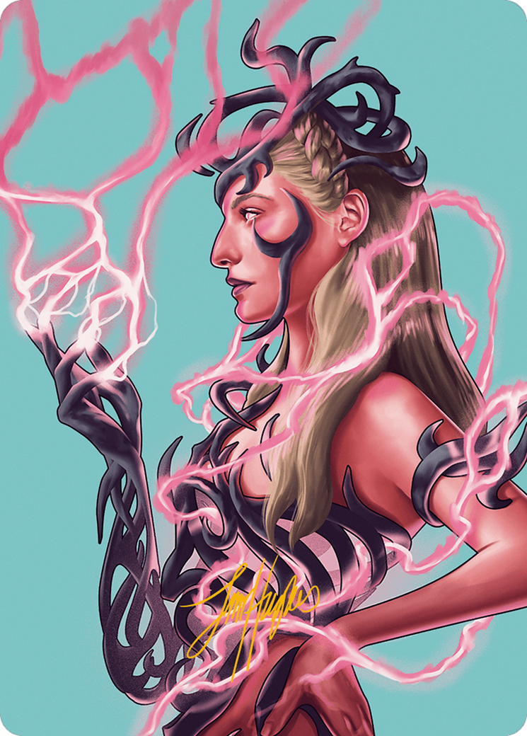 Breya, Etherium Shaper Art Card (Gold-Stamped Signature) [Modern Horizons 3 Art Series] | Jomio and Rueliete's Cards and Comics