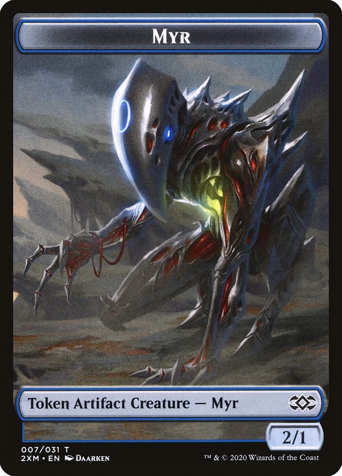 Myr Token (007/031) [Double Masters Tokens] | Jomio and Rueliete's Cards and Comics