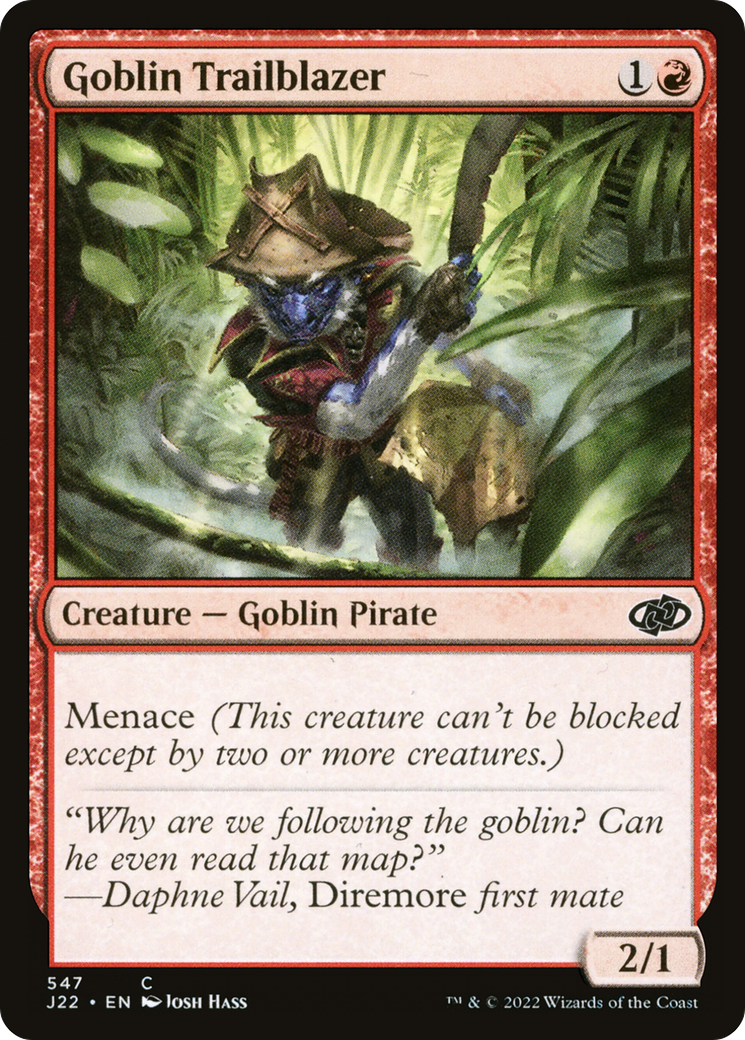 Goblin Trailblazer [Jumpstart 2022] | Jomio and Rueliete's Cards and Comics