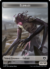 Eldrazi // Myr Double-Sided Token [Commander Masters Tokens] | Jomio and Rueliete's Cards and Comics