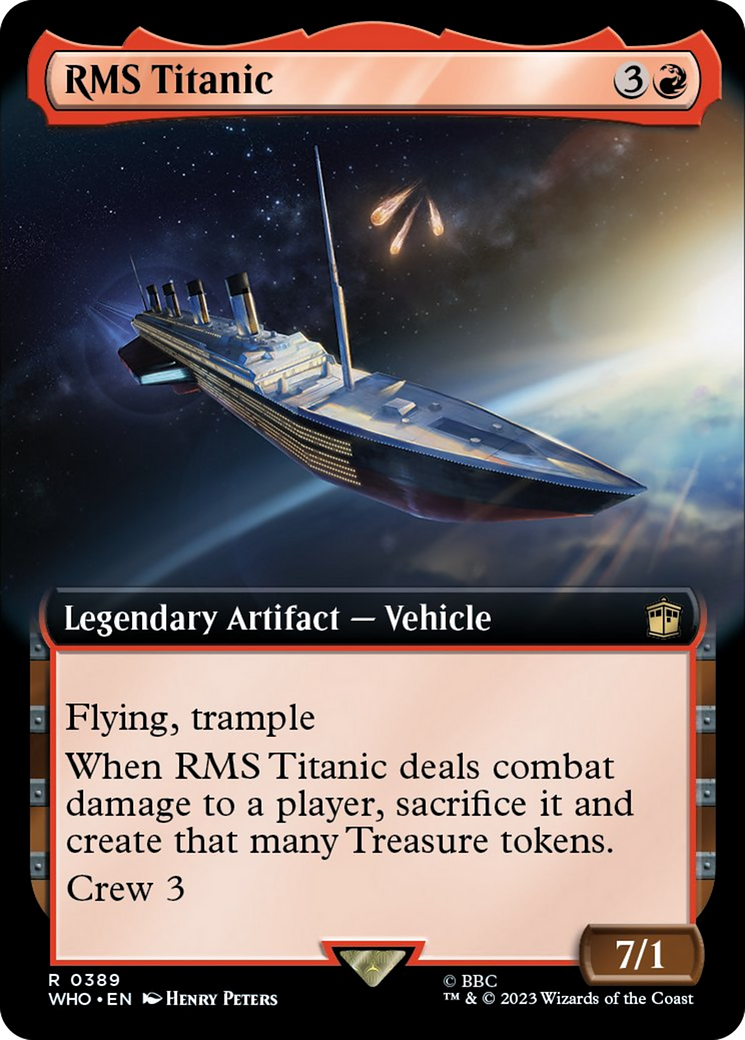 RMS Titanic (Extended Art) [Doctor Who] | Jomio and Rueliete's Cards and Comics