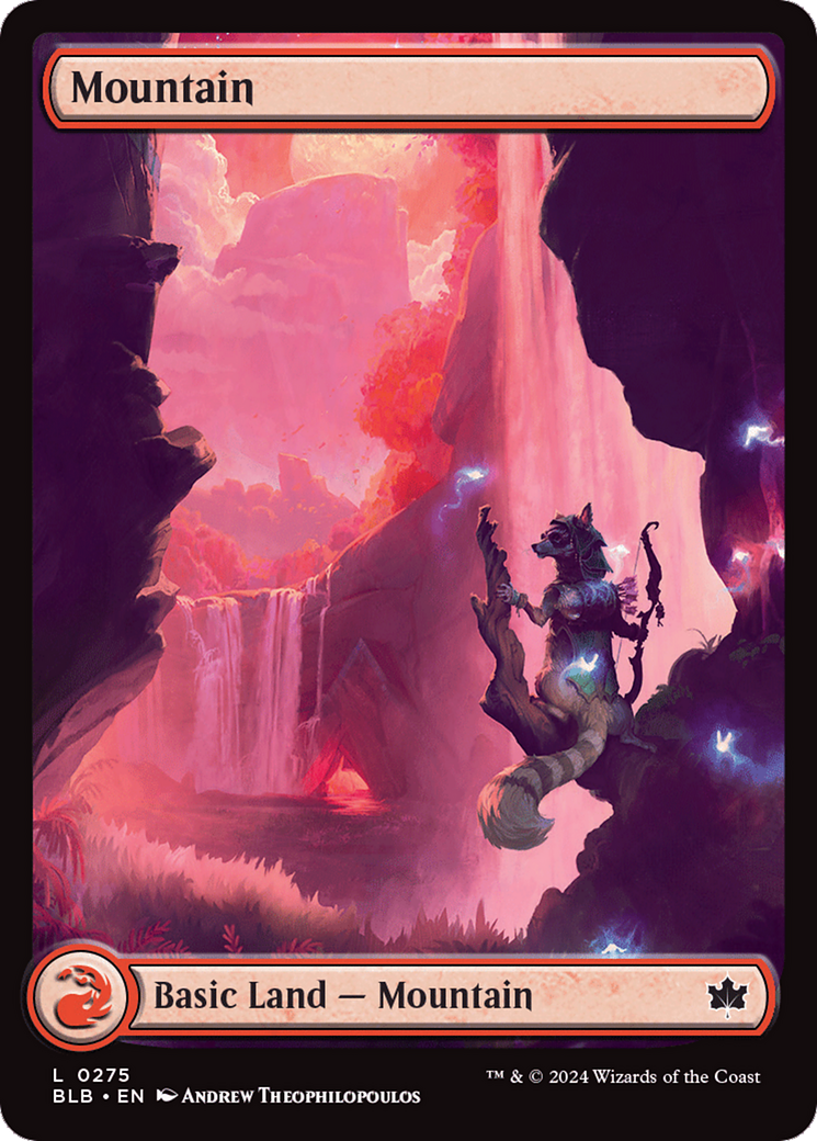 Mountain (0275) [Bloomburrow] | Jomio and Rueliete's Cards and Comics