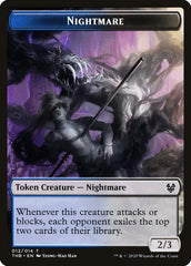 Satyr // Nightmare Double-Sided Token [Theros Beyond Death Tokens] | Jomio and Rueliete's Cards and Comics