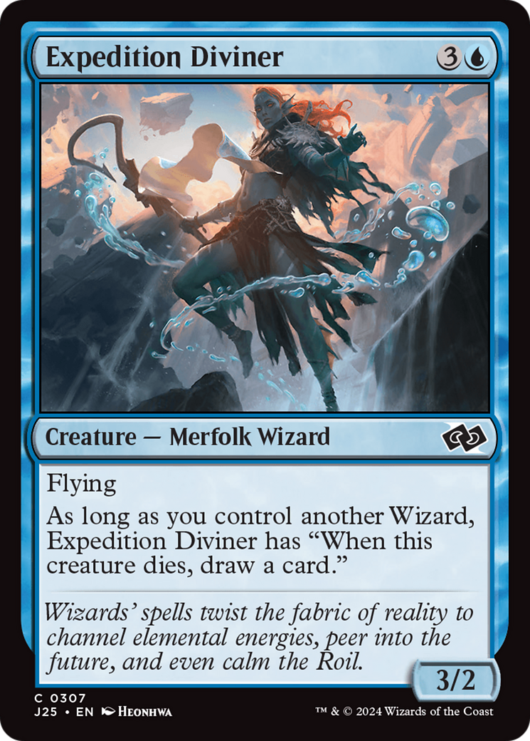 Expedition Diviner [Foundations Jumpstart] | Jomio and Rueliete's Cards and Comics
