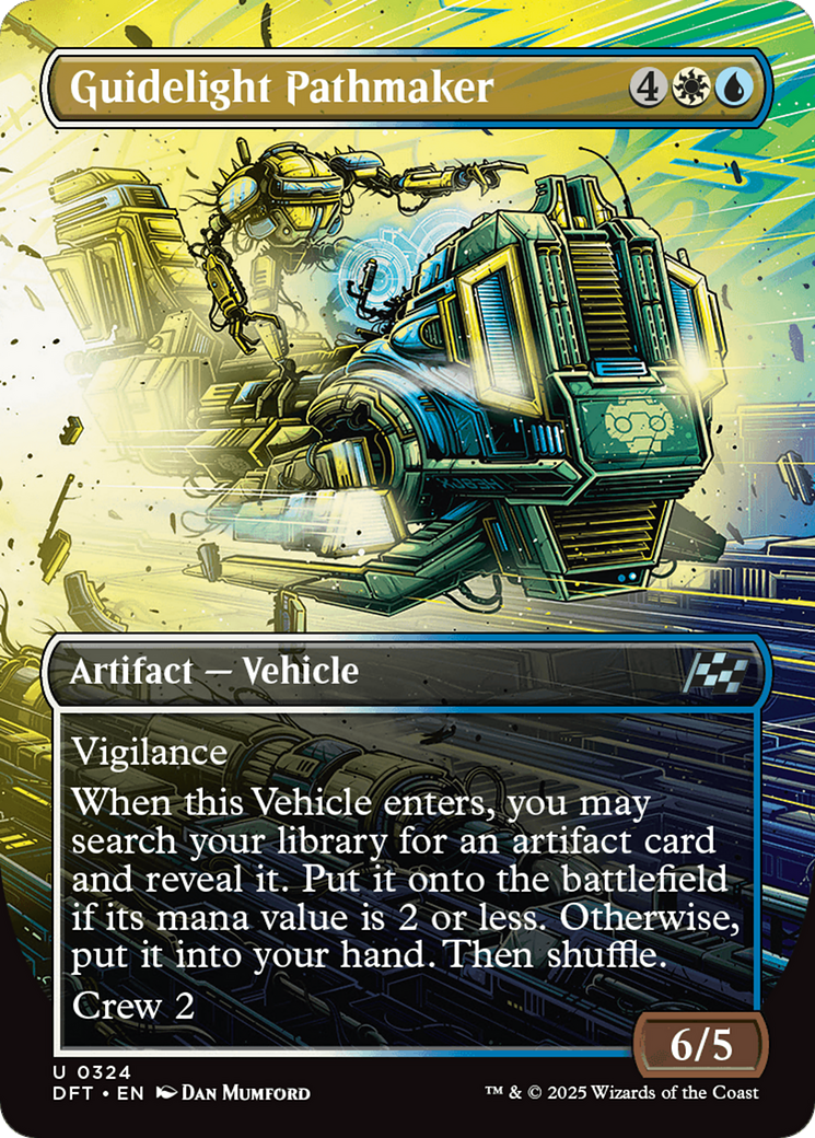 Guidelight Pathmaker (Borderless) [Aetherdrift] | Jomio and Rueliete's Cards and Comics
