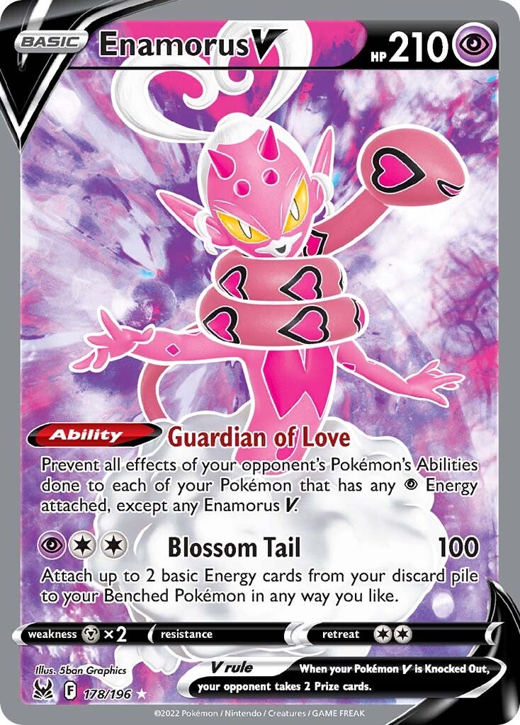 Enamorus V (178/196) [Sword & Shield: Lost Origin] | Jomio and Rueliete's Cards and Comics