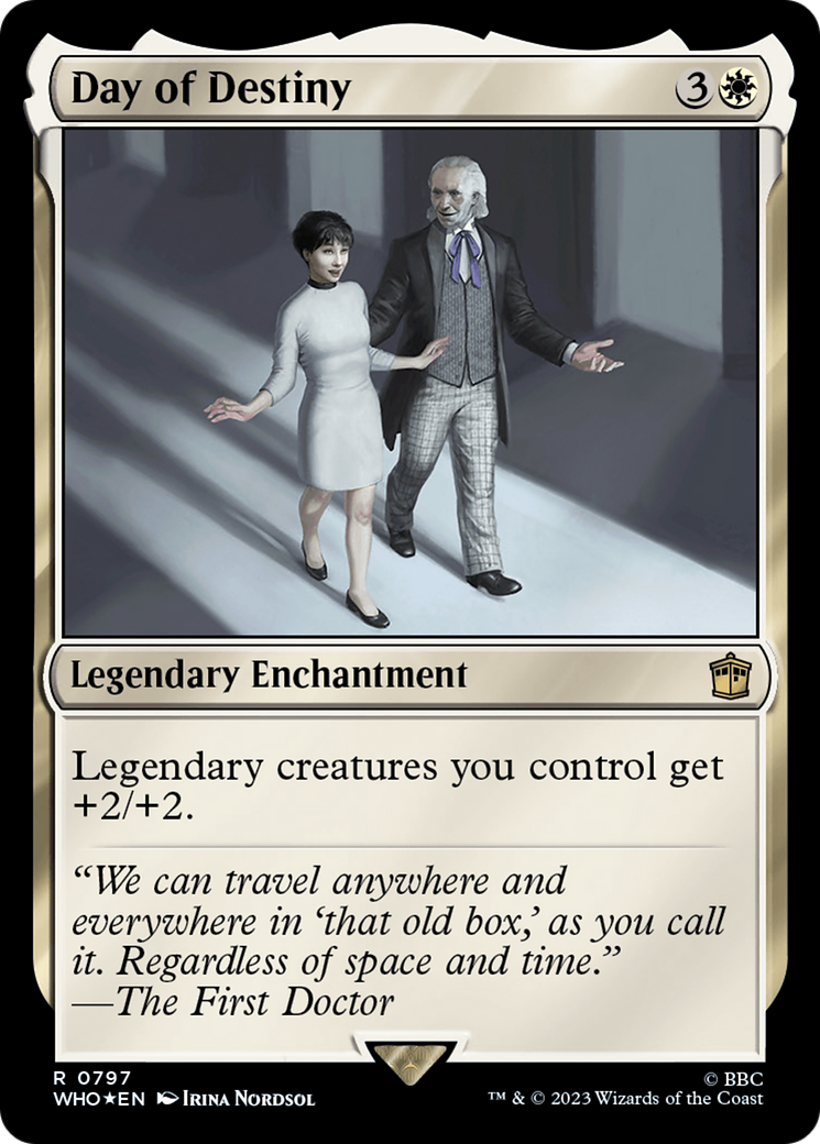 Day of Destiny (Surge Foil) [Doctor Who] | Jomio and Rueliete's Cards and Comics