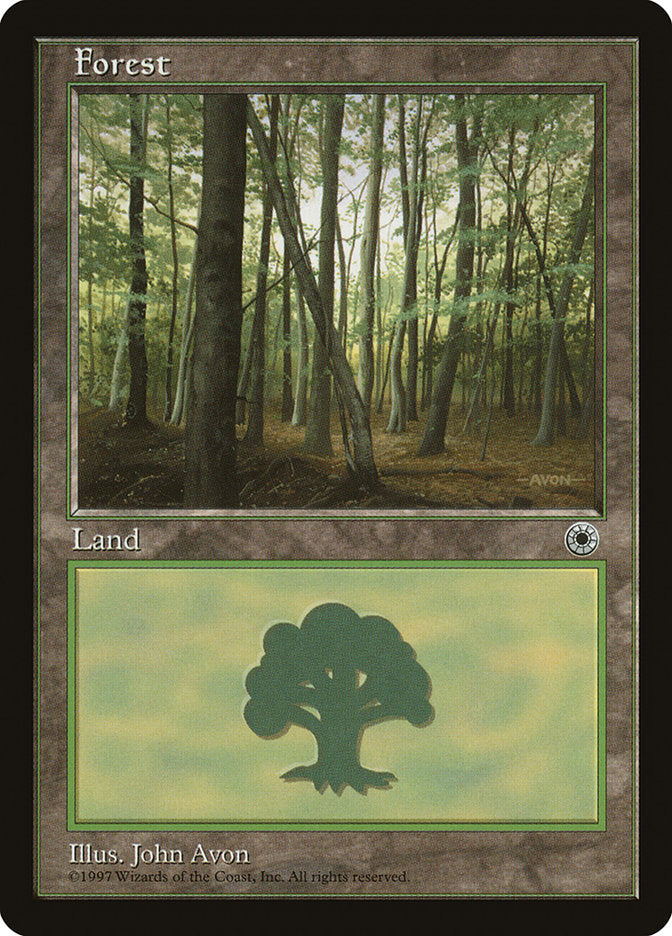 Forest (Brown Signature) [Portal] | Jomio and Rueliete's Cards and Comics