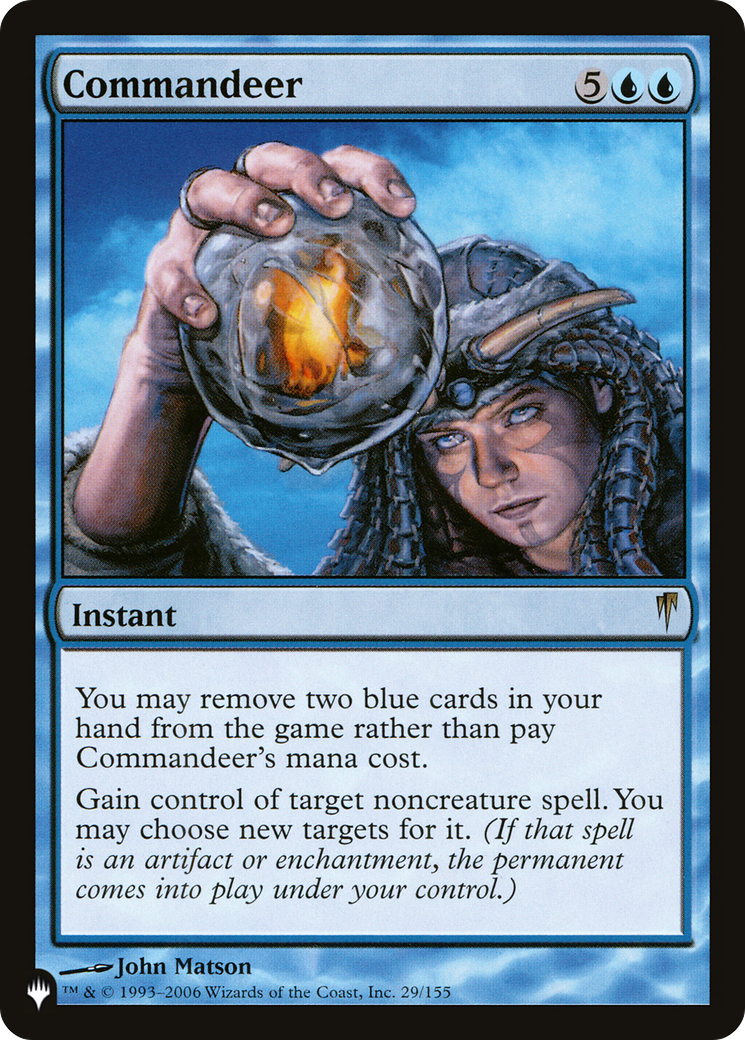 Commandeer [The List] | Jomio and Rueliete's Cards and Comics