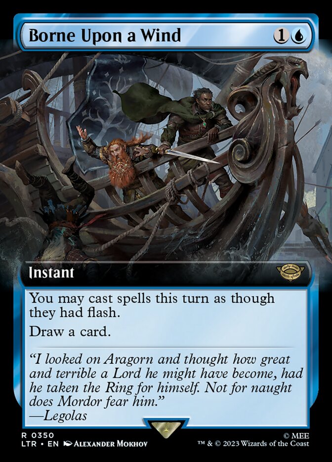 Borne Upon a Wind (Extended Art) [The Lord of the Rings: Tales of Middle-Earth] | Jomio and Rueliete's Cards and Comics