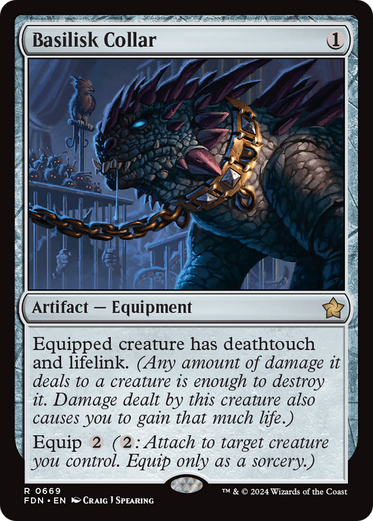 Basilisk Collar [Foundations] | Jomio and Rueliete's Cards and Comics