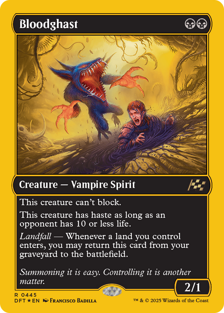 Bloodghast (First-Place Foil) [Aetherdrift] | Jomio and Rueliete's Cards and Comics