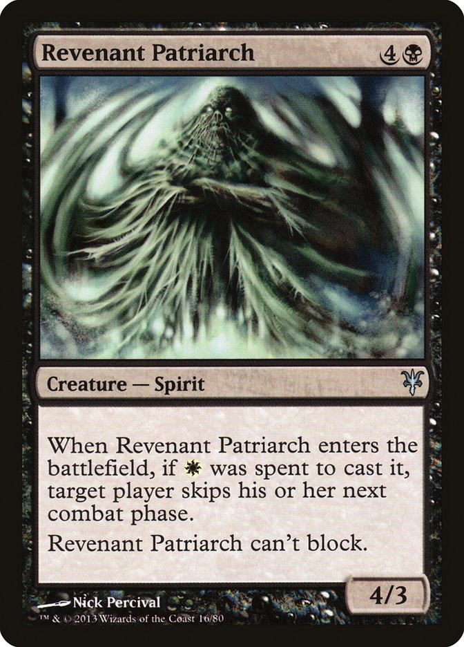 Revenant Patriarch [Duel Decks: Sorin vs. Tibalt] | Jomio and Rueliete's Cards and Comics