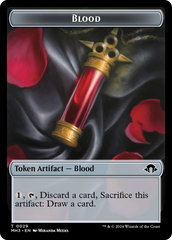 Blood // Energy Reserve Double-Sided Token [Modern Horizons 3 Tokens] | Jomio and Rueliete's Cards and Comics