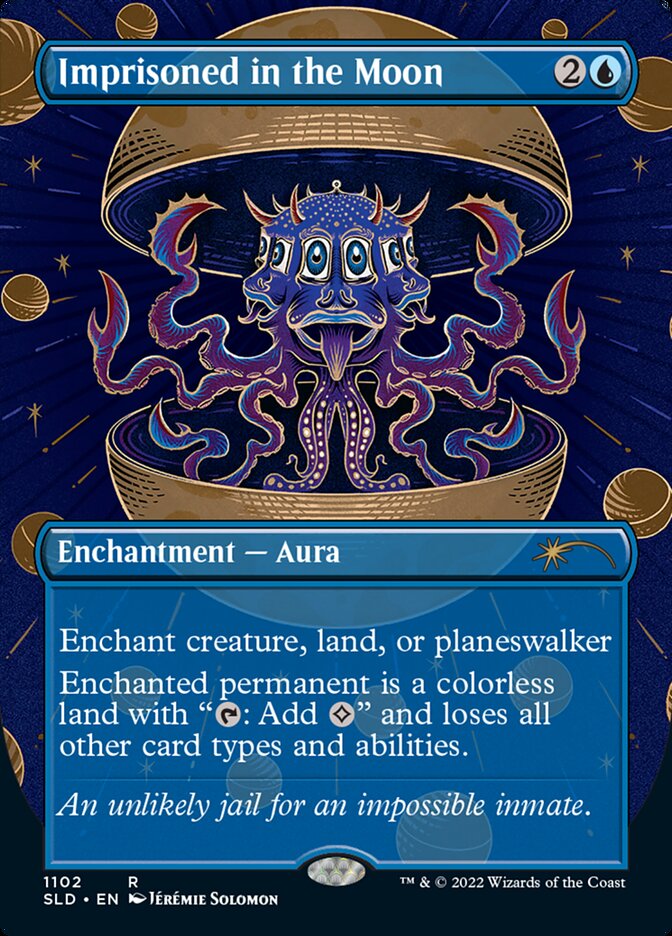 Imprisoned in the Moon (Borderless) [Secret Lair Drop Series] | Jomio and Rueliete's Cards and Comics