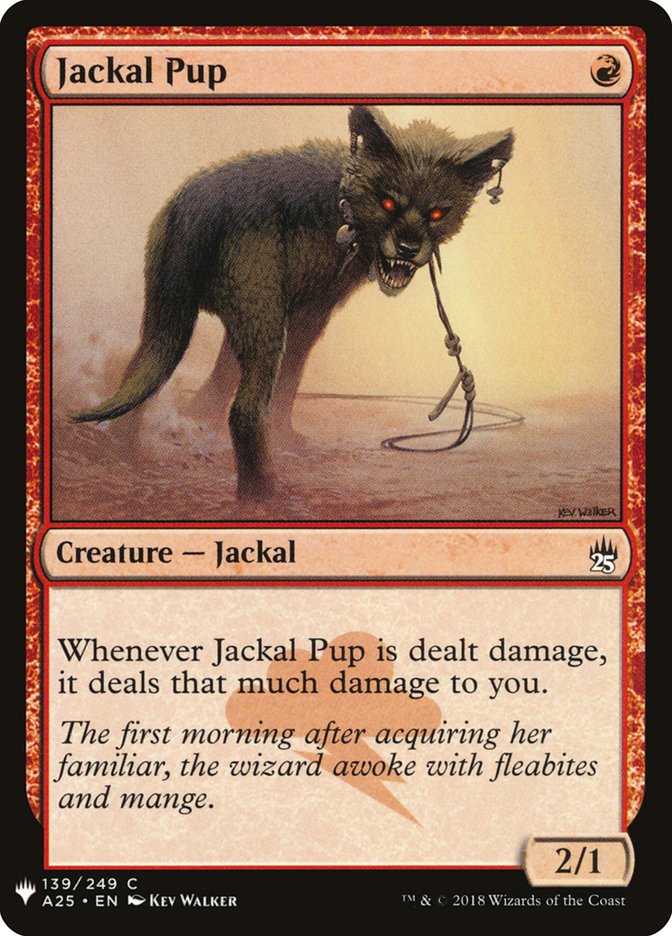 Jackal Pup [Mystery Booster] | Jomio and Rueliete's Cards and Comics