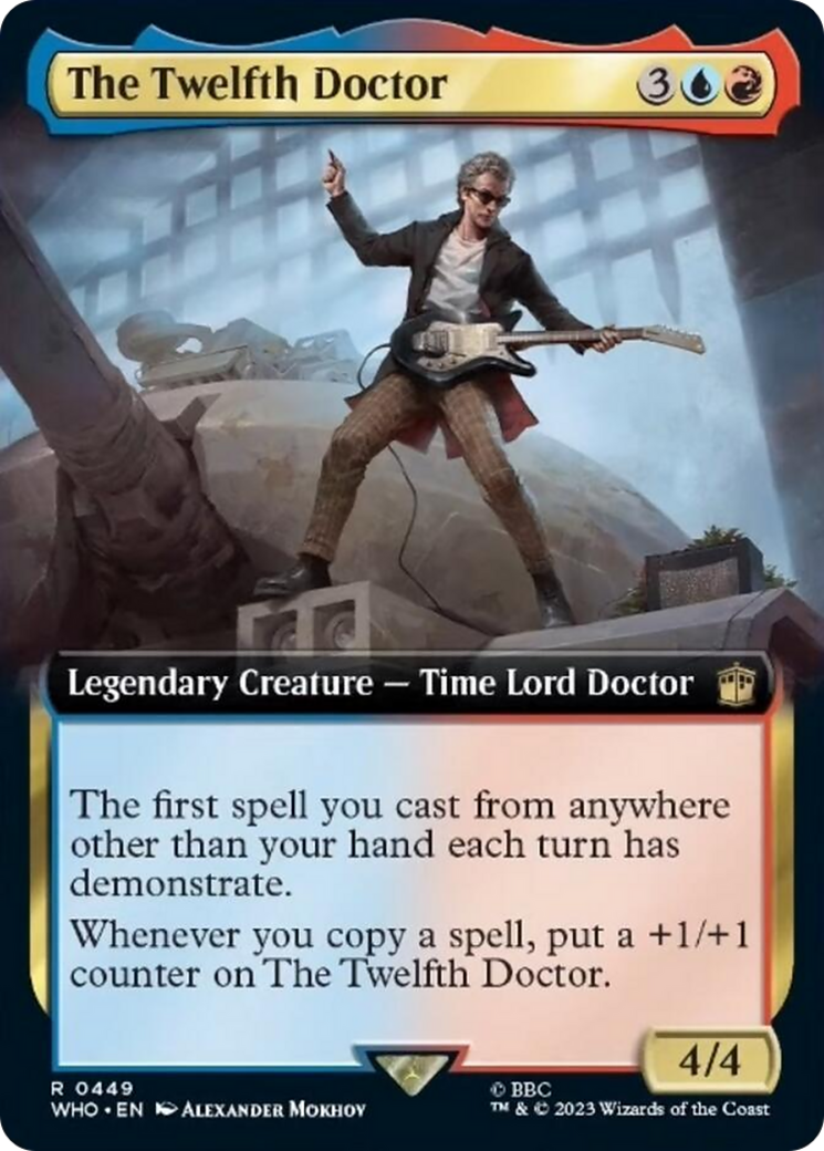 The Twelfth Doctor (Extended Art) [Doctor Who] | Jomio and Rueliete's Cards and Comics