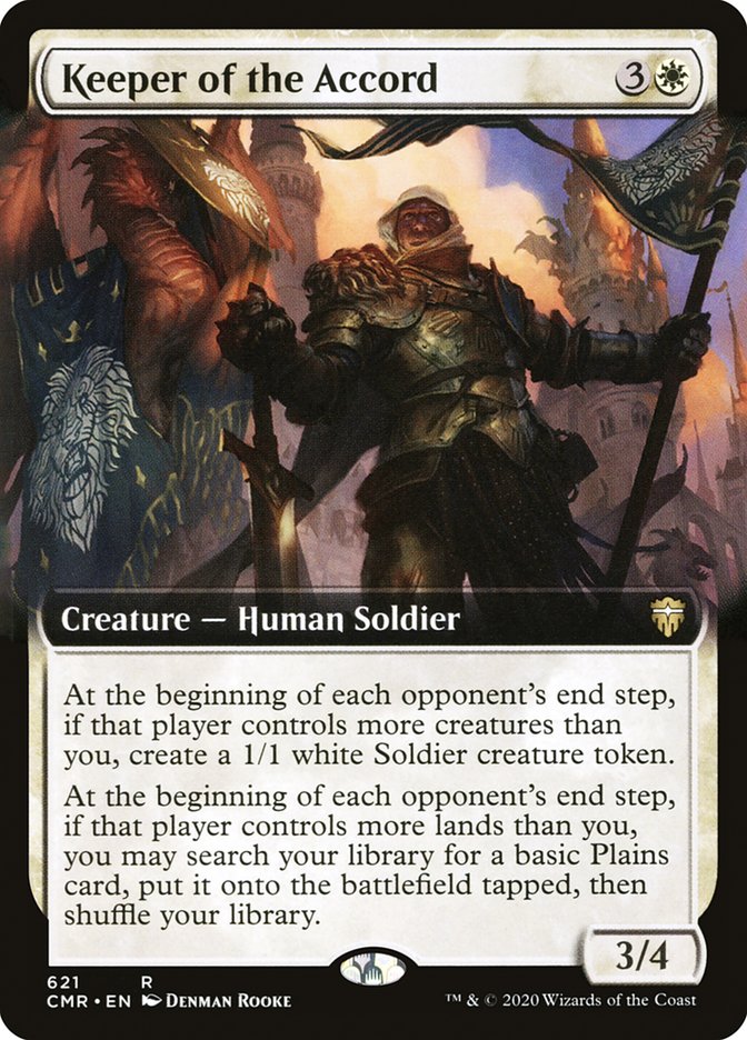 Keeper of the Accord (Extended Art) [Commander Legends] | Jomio and Rueliete's Cards and Comics