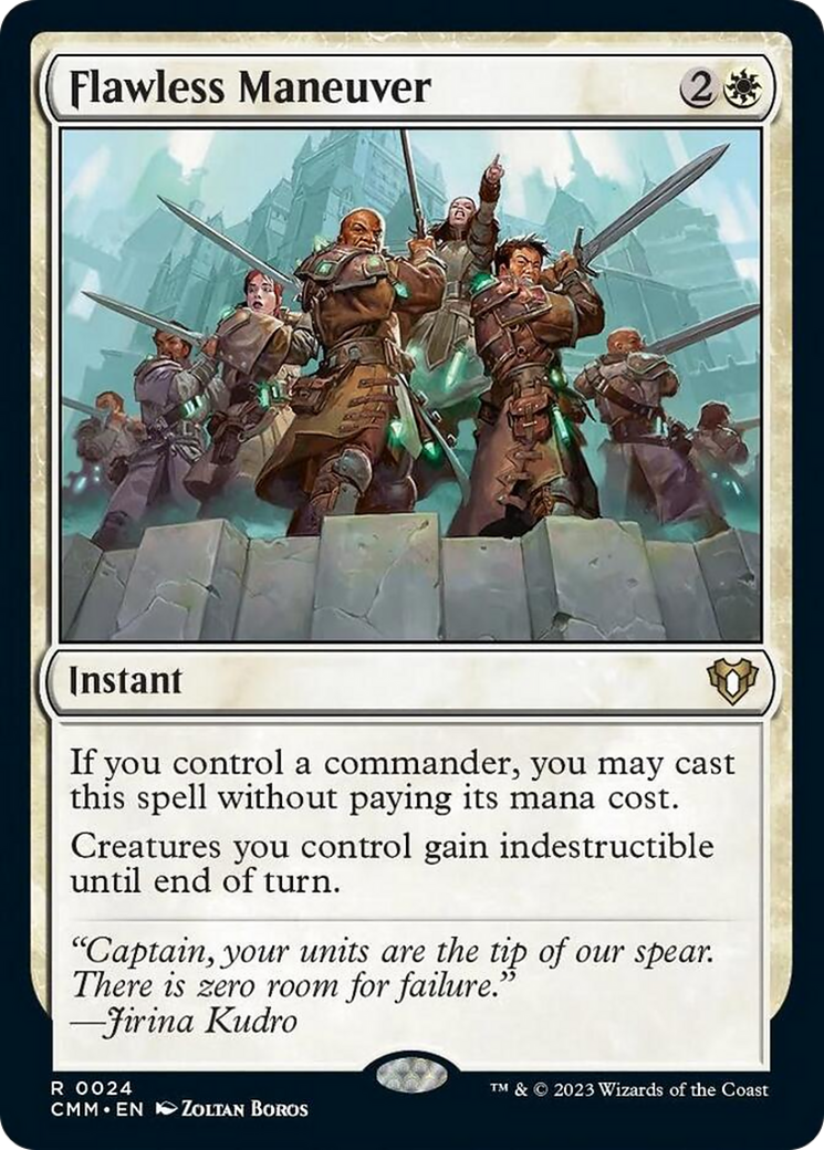 Flawless Maneuver [Commander Masters] | Jomio and Rueliete's Cards and Comics
