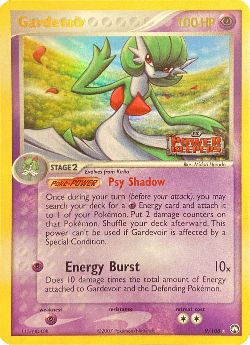 Gardevoir (9/108) (Stamped) [EX: Power Keepers] | Jomio and Rueliete's Cards and Comics