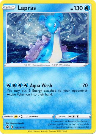Lapras (SWSH051) [Sword & Shield: Black Star Promos] | Jomio and Rueliete's Cards and Comics