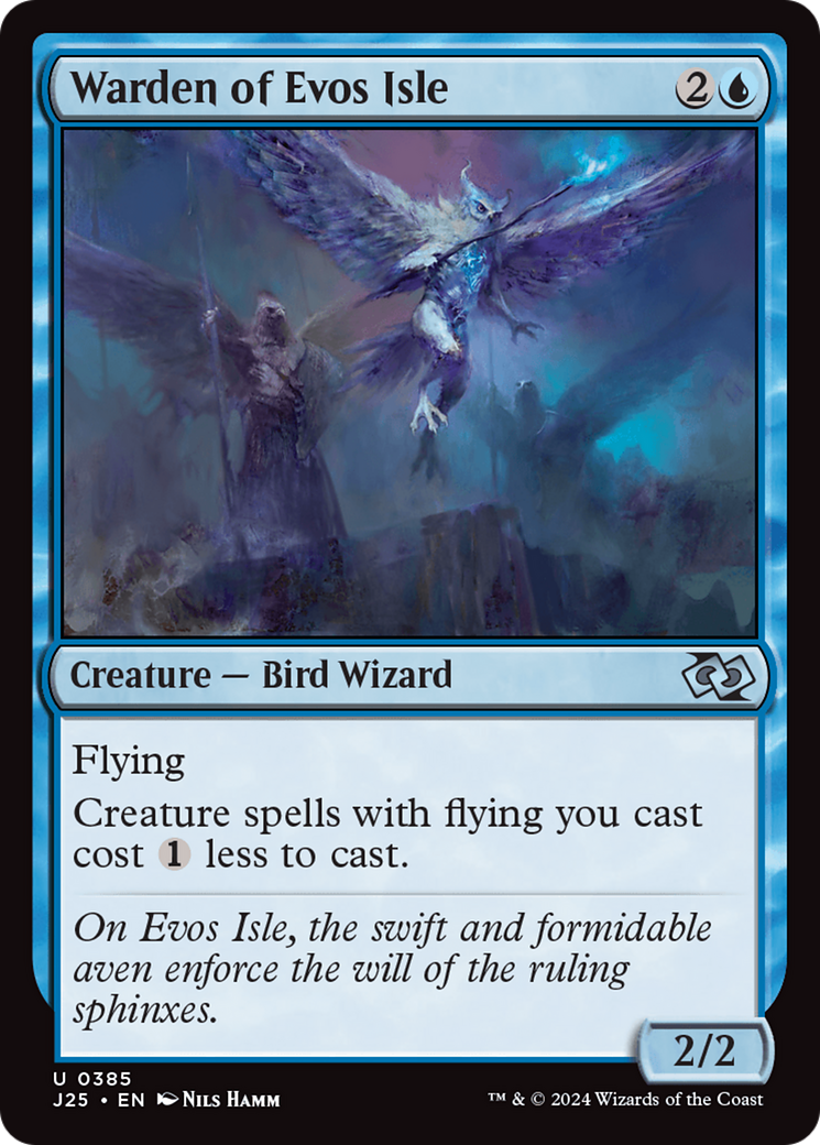 Warden of Evos Isle [Foundations Jumpstart] | Jomio and Rueliete's Cards and Comics