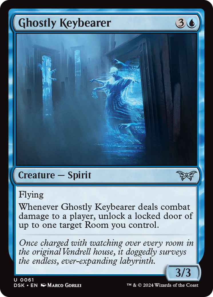 Ghostly Keybearer [Duskmourn: House of Horror] | Jomio and Rueliete's Cards and Comics