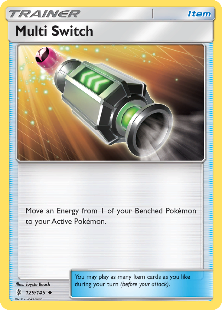 Multi Switch (129/145) [Sun & Moon: Guardians Rising] | Jomio and Rueliete's Cards and Comics