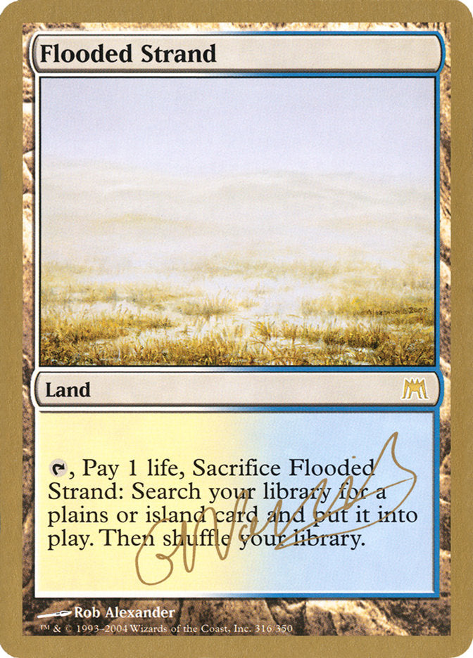 Flooded Strand (Gabriel Nassif) [World Championship Decks 2004] | Jomio and Rueliete's Cards and Comics