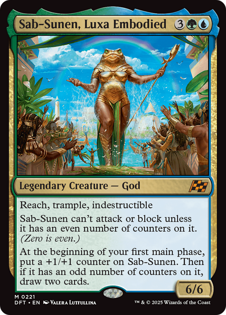 Sab-Sunen, Luxa Embodied [Aetherdrift] | Jomio and Rueliete's Cards and Comics