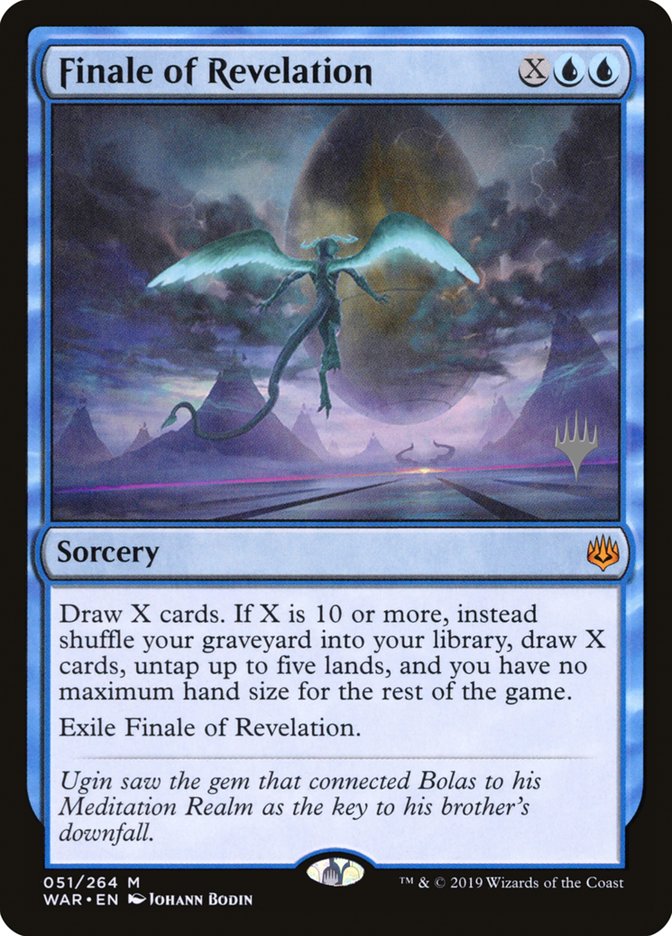Finale of Revelation (Promo Pack) [War of the Spark Promos] | Jomio and Rueliete's Cards and Comics