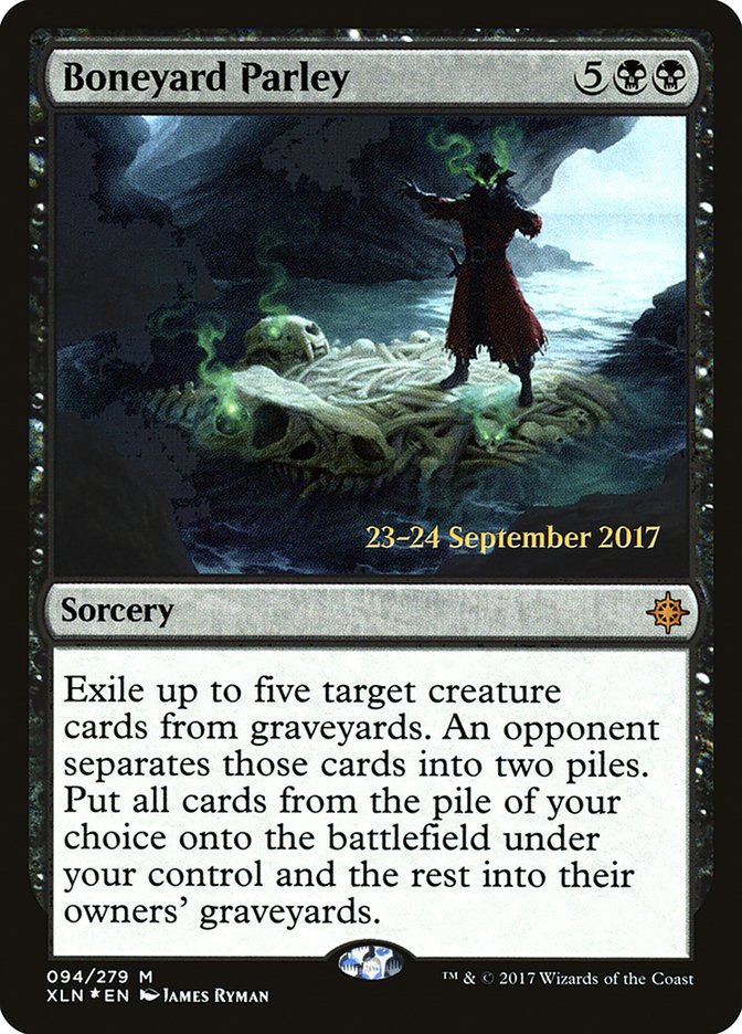 Boneyard Parley [Ixalan Prerelease Promos] | Jomio and Rueliete's Cards and Comics