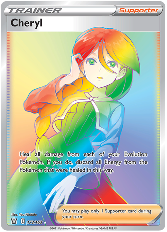 Cheryl (173/163) [Sword & Shield: Battle Styles] | Jomio and Rueliete's Cards and Comics