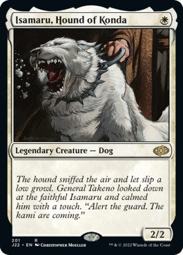 Isamaru, Hound of Konda [Jumpstart 2022] | Jomio and Rueliete's Cards and Comics