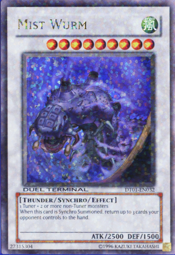 Mist Wurm [DT01-EN032] Ultra Rare | Jomio and Rueliete's Cards and Comics
