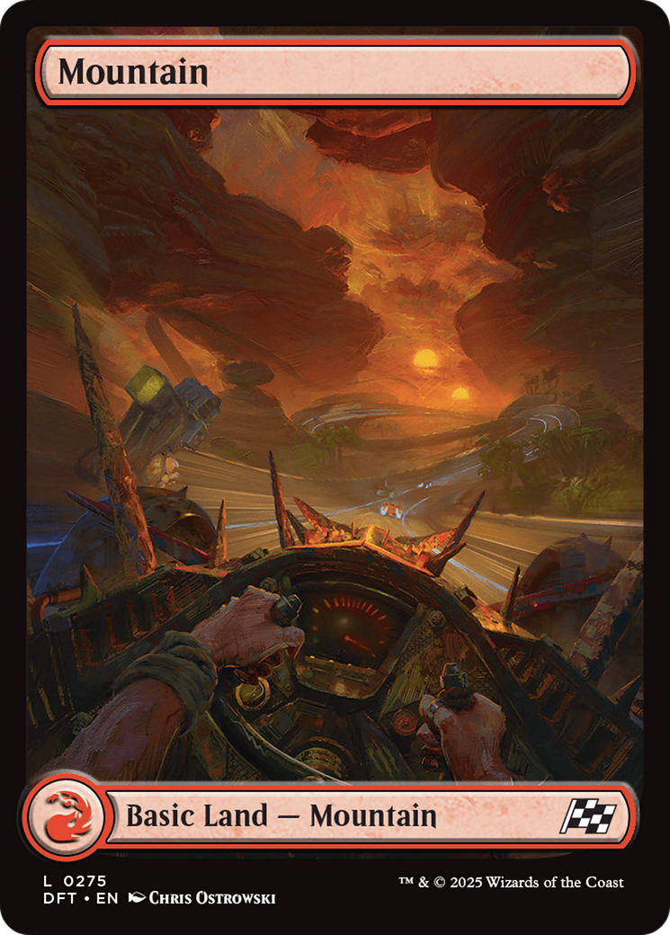 Mountain (0275) [Aetherdrift] | Jomio and Rueliete's Cards and Comics