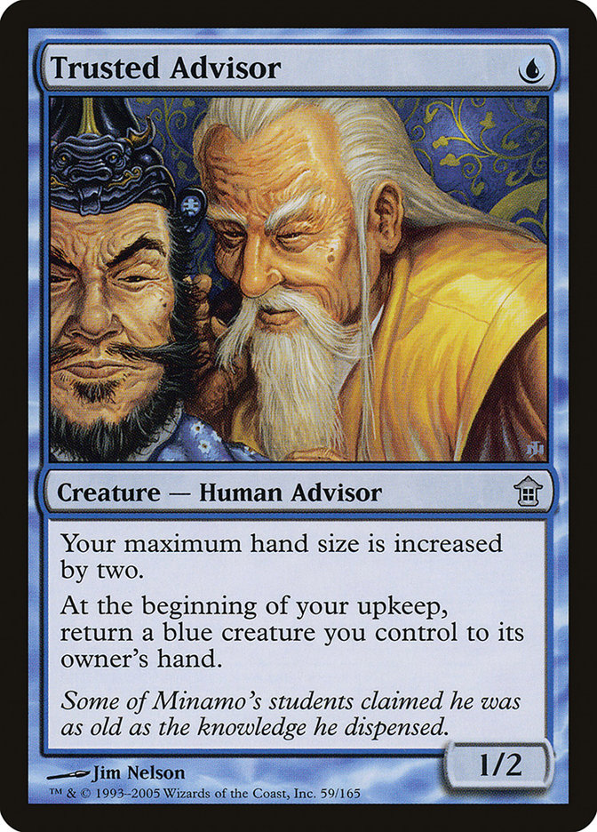 Trusted Advisor [Saviors of Kamigawa] | Jomio and Rueliete's Cards and Comics