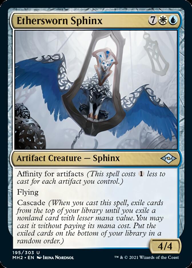 Ethersworn Sphinx [Modern Horizons 2] | Jomio and Rueliete's Cards and Comics