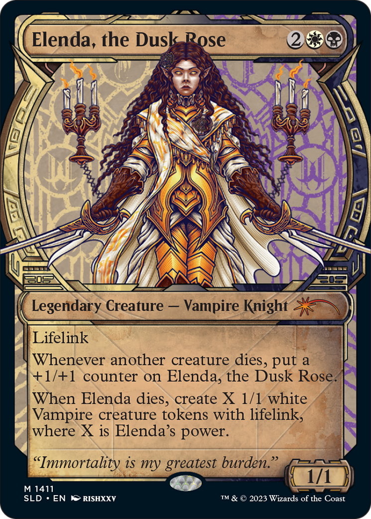 Elenda, the Dusk Rose [Secret Lair Drop Series] | Jomio and Rueliete's Cards and Comics